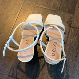 Off-white heeled Sandals from Unisa